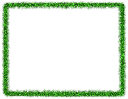 Green Neon Frame Background PNG