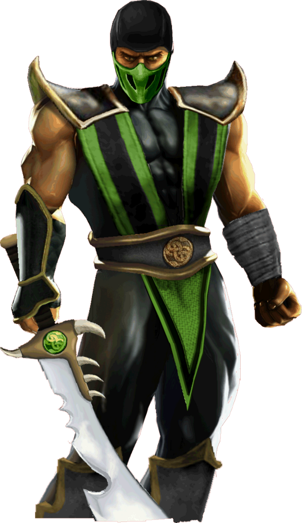 Green Ninja Warrior Character PNG