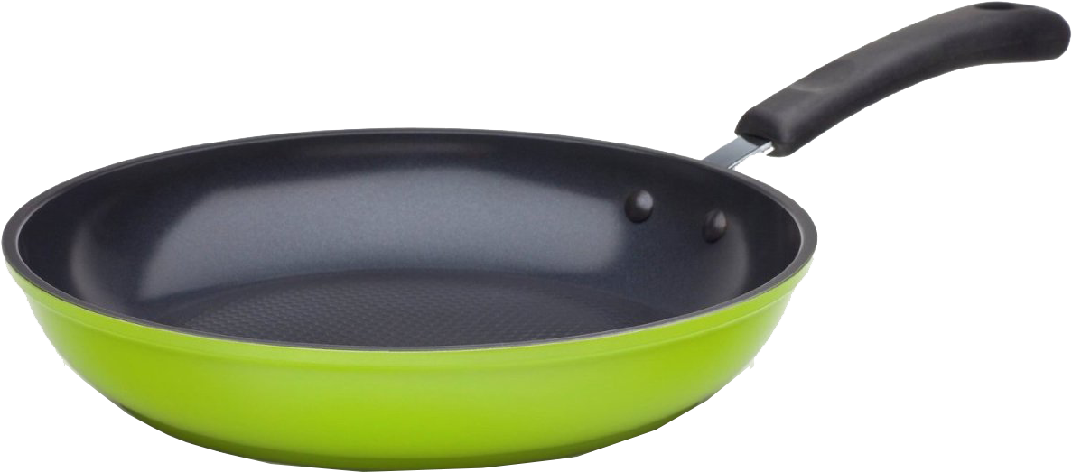 Green Nonstick Frying Pan PNG