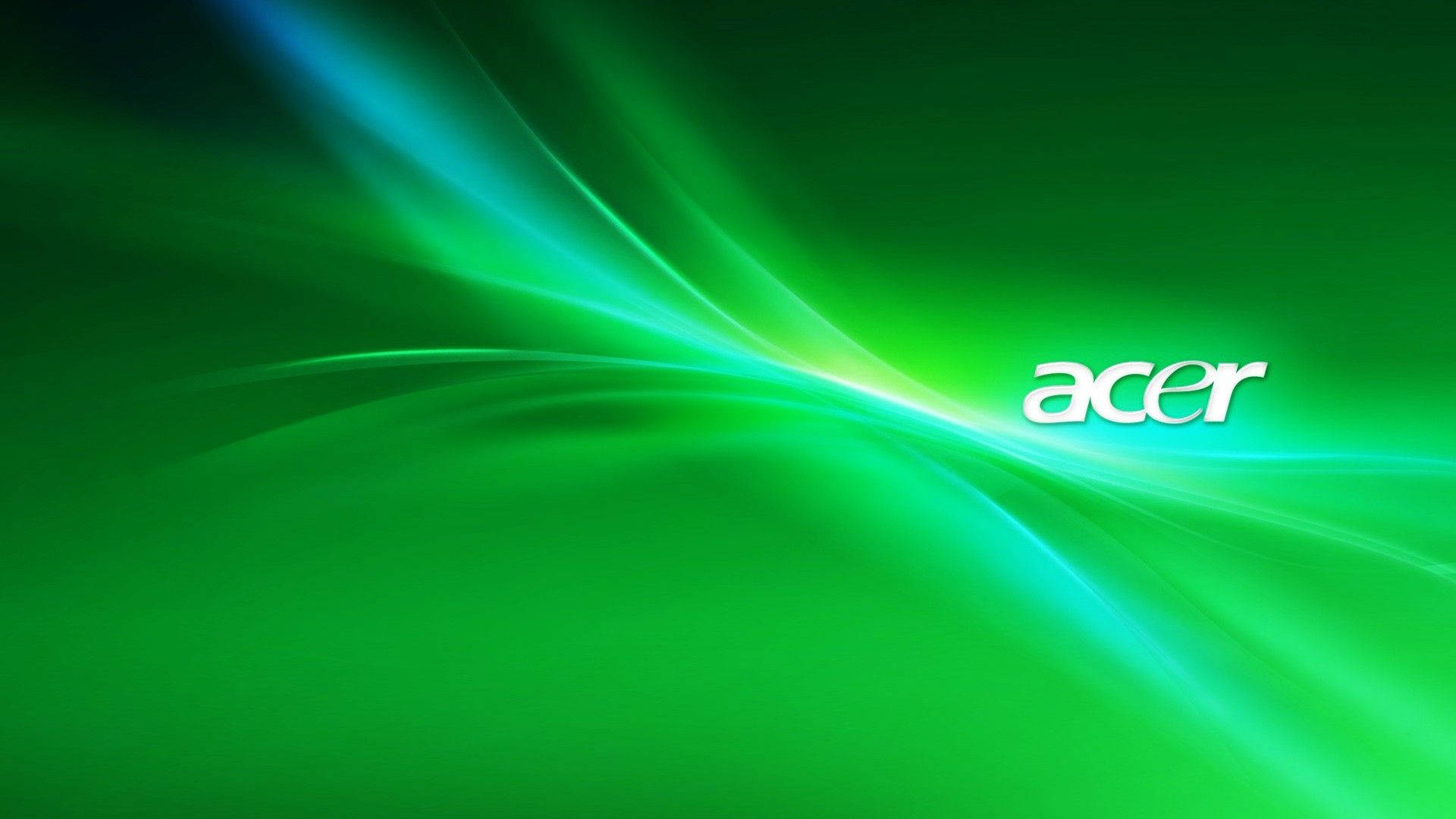 Neon Green Official Acer Logo Wallpaper