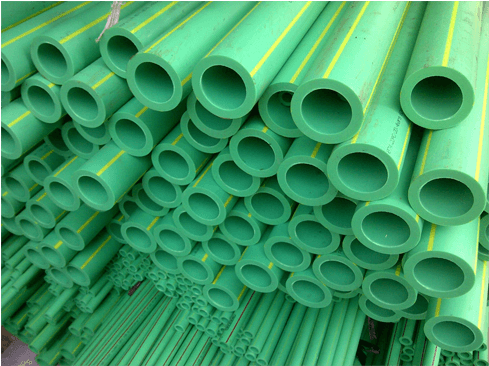 Green P V C Pipes Stockpile.jpg PNG