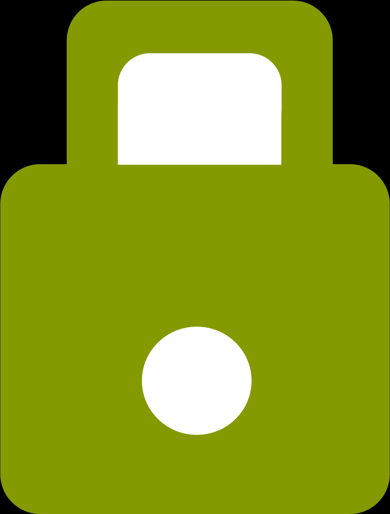 Green Padlock Icon PNG