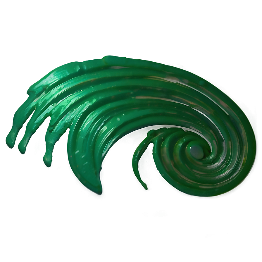 Green Paint Stroke Png Klm PNG