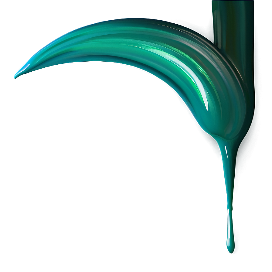 Green Paint Stroke Png Ska32 PNG
