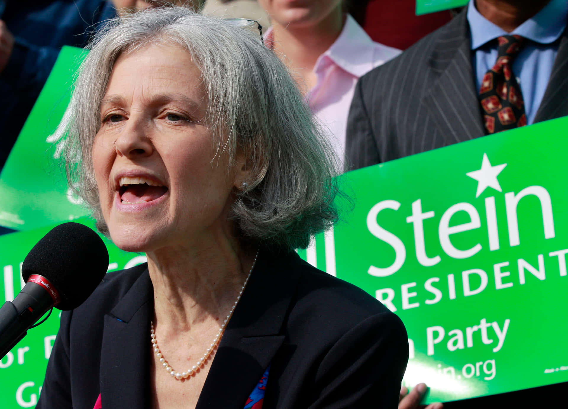 Green Party Presidential Candidate Jill Stein Wallpaper