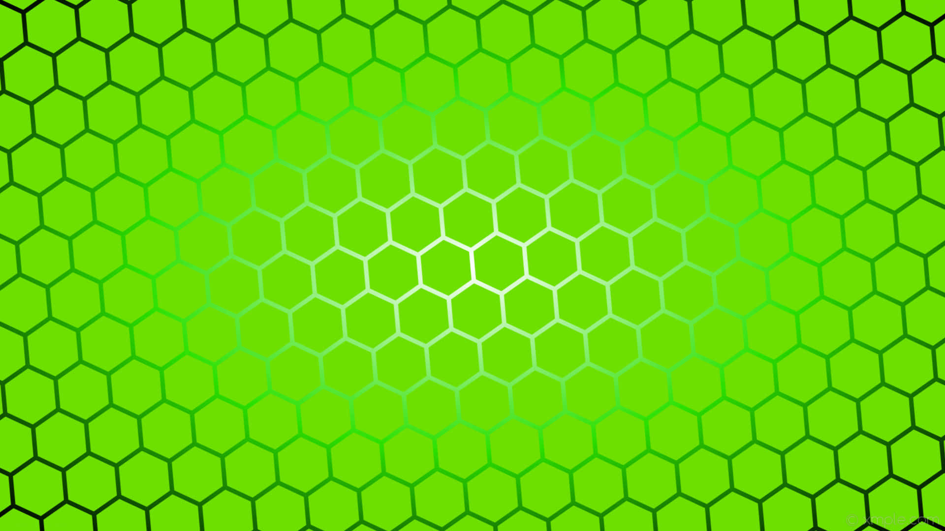 Fondode Pantalla Con Un Audaz Y Hermoso Patrón Geométrico En Verde. Fondo de pantalla