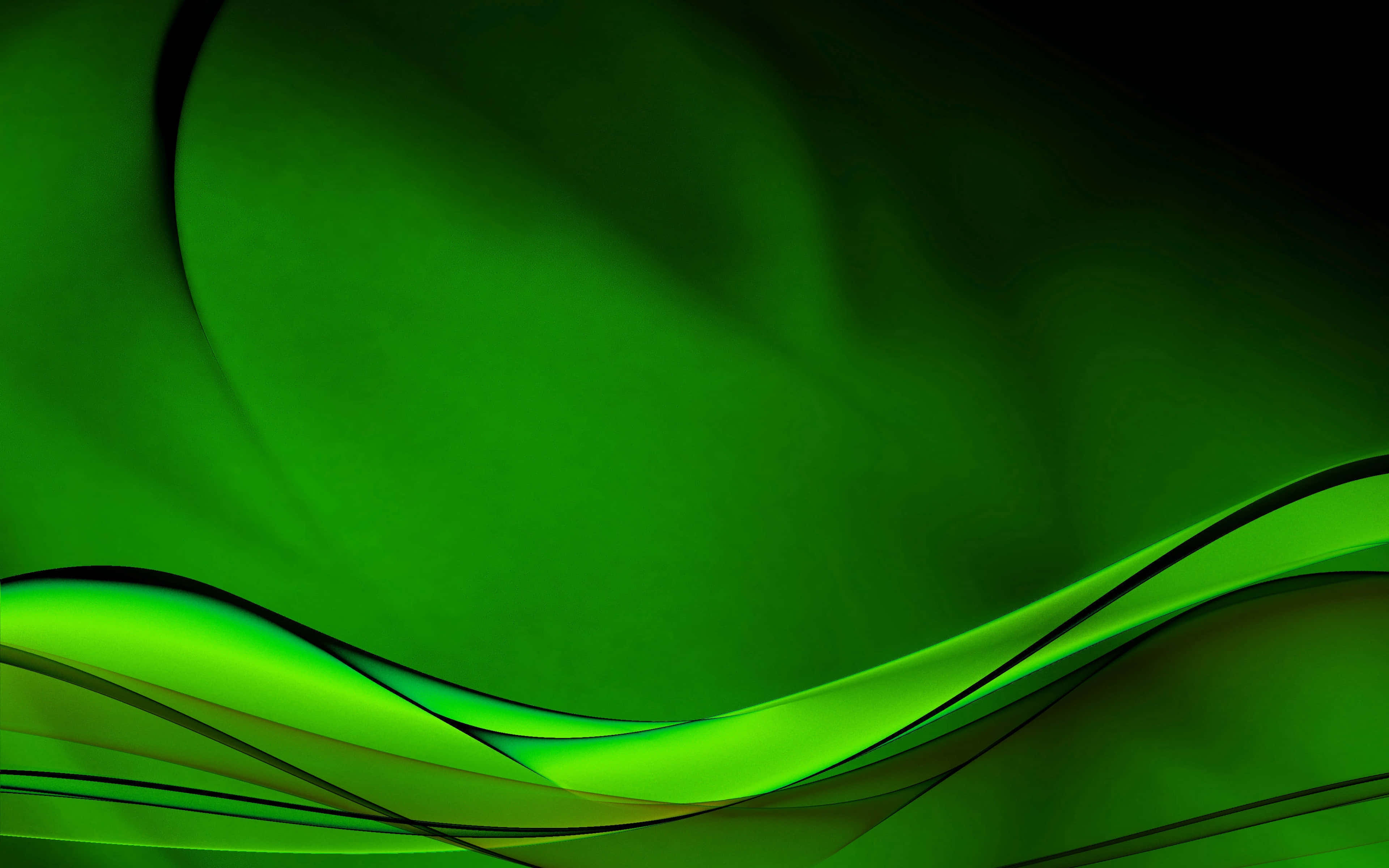 Vibrant Green Patterned Background Wallpaper