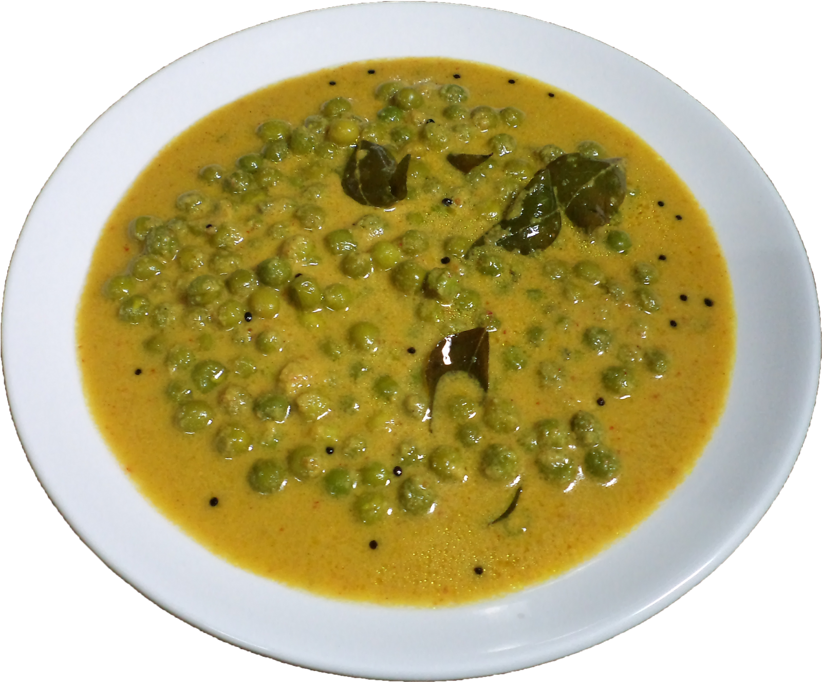 Green Pea Curry Dish PNG