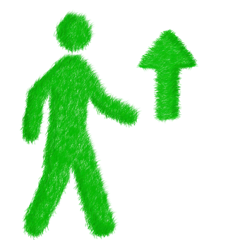 Green Pedestrian Signal PNG