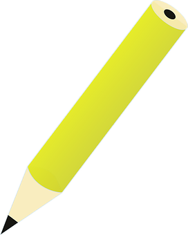 Green Pencil Graphic PNG