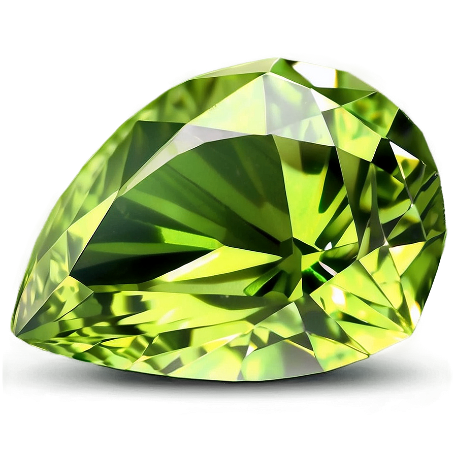 Green Peridot Jewel Png 06242024 PNG