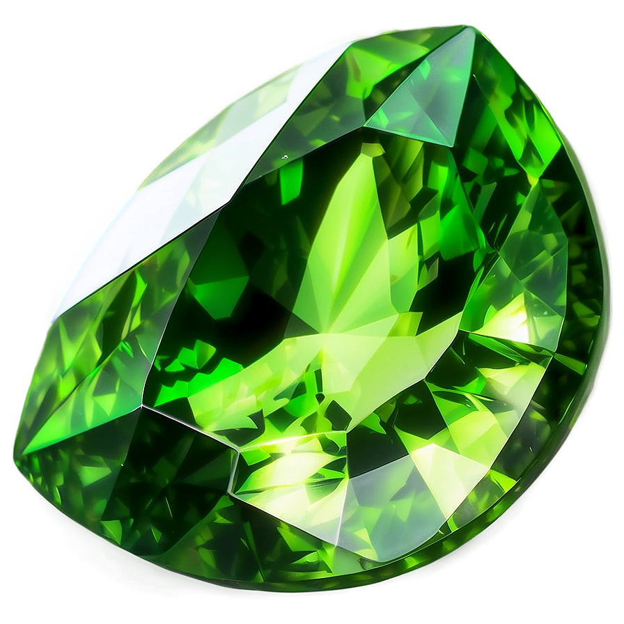 Green Peridot Jewel Png Dtd43 PNG