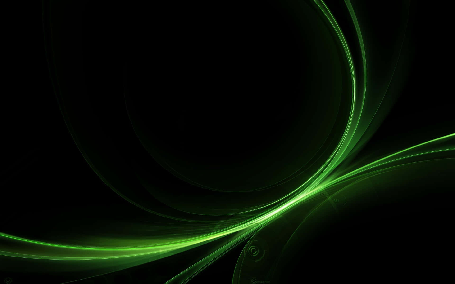 Mærk kraften af et grønt telefon Wallpaper