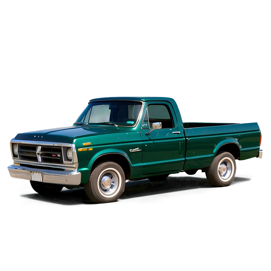 Green Pickup Truck Png 06252024 PNG