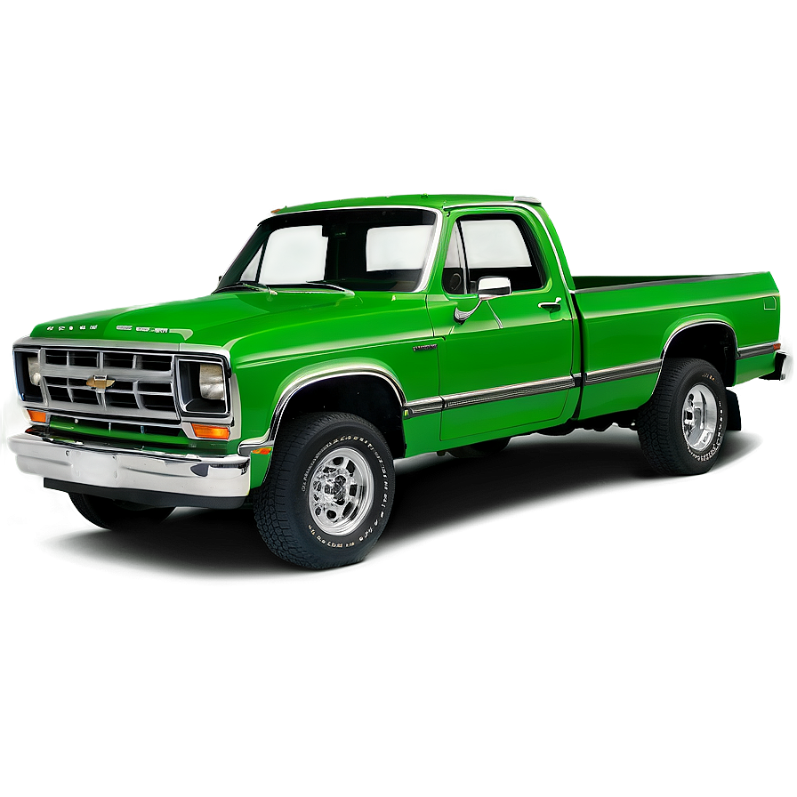 Green Pickup Truck Png Oto PNG