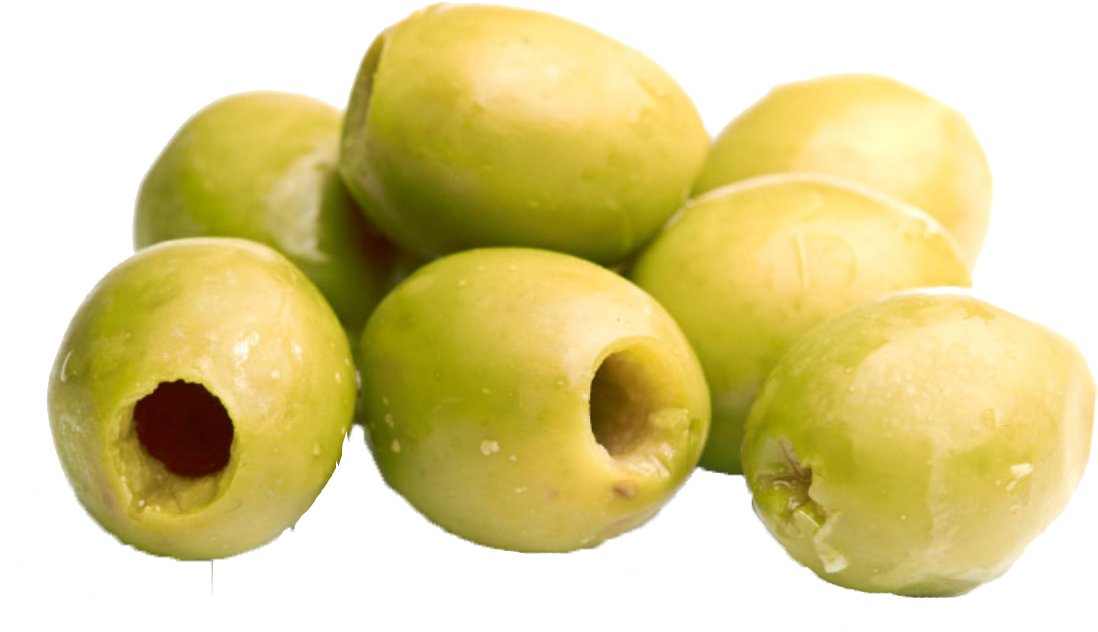 Green Pitted Olives PNG