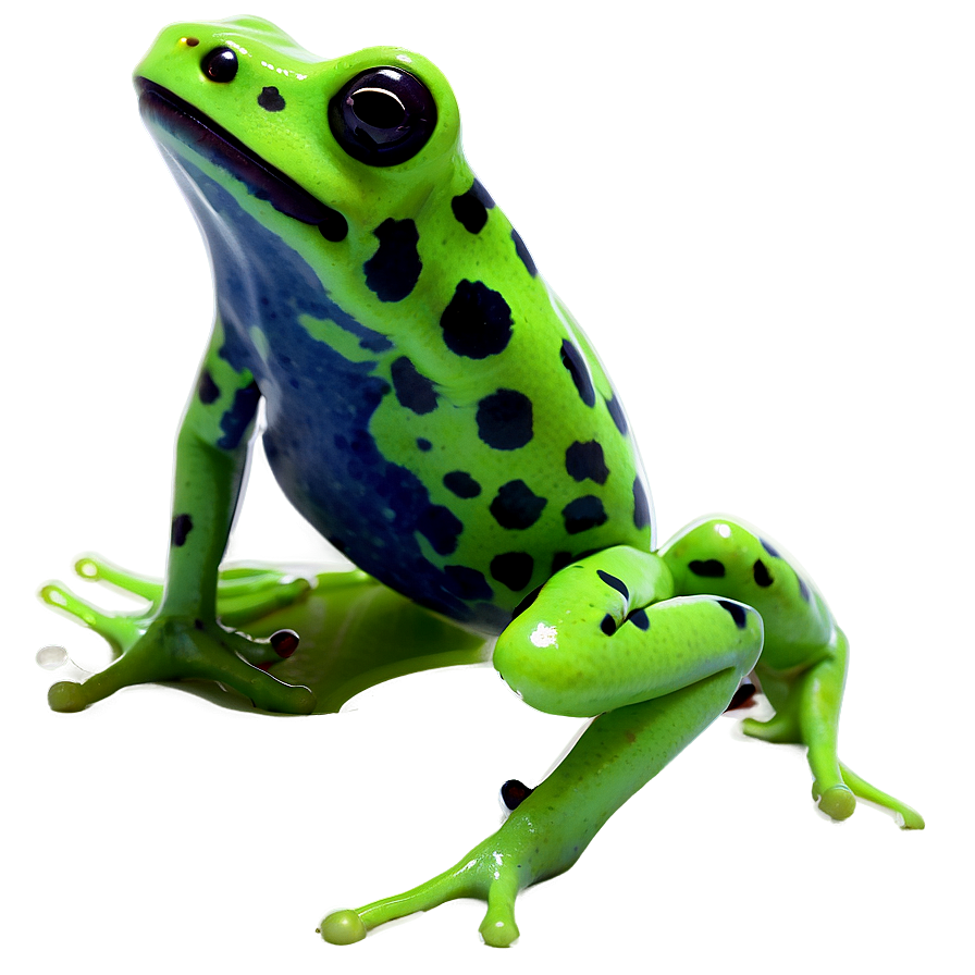 Green Poison Dart Frog Png 06132024 PNG