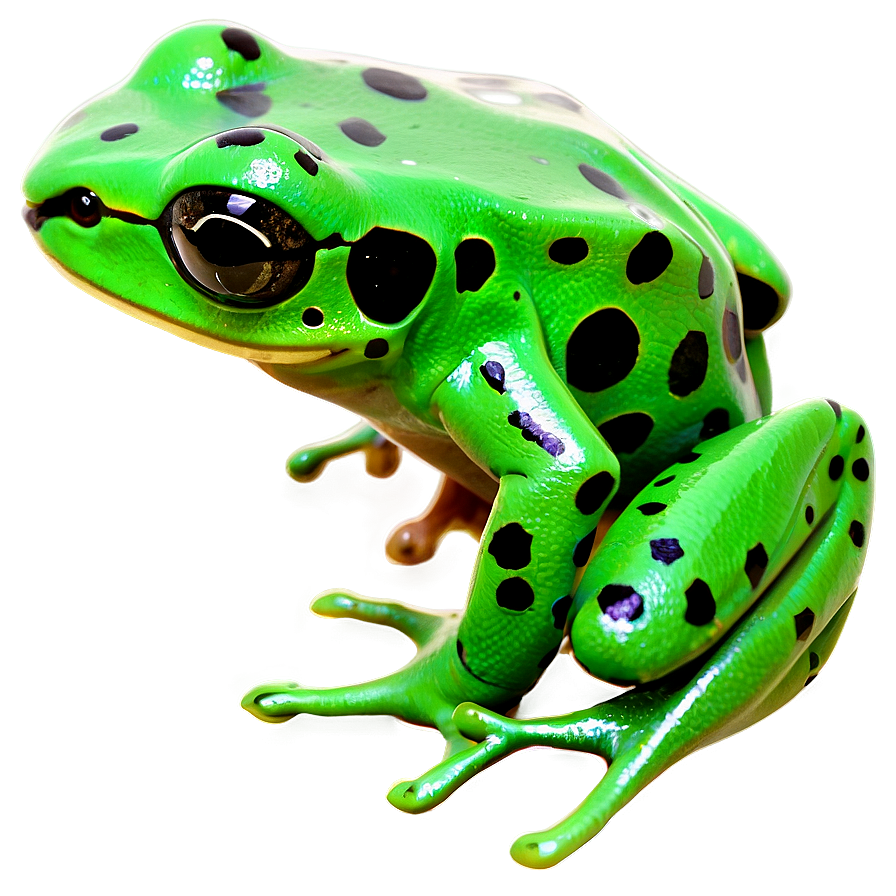 Green Poison Dart Frog Png 06132024 PNG