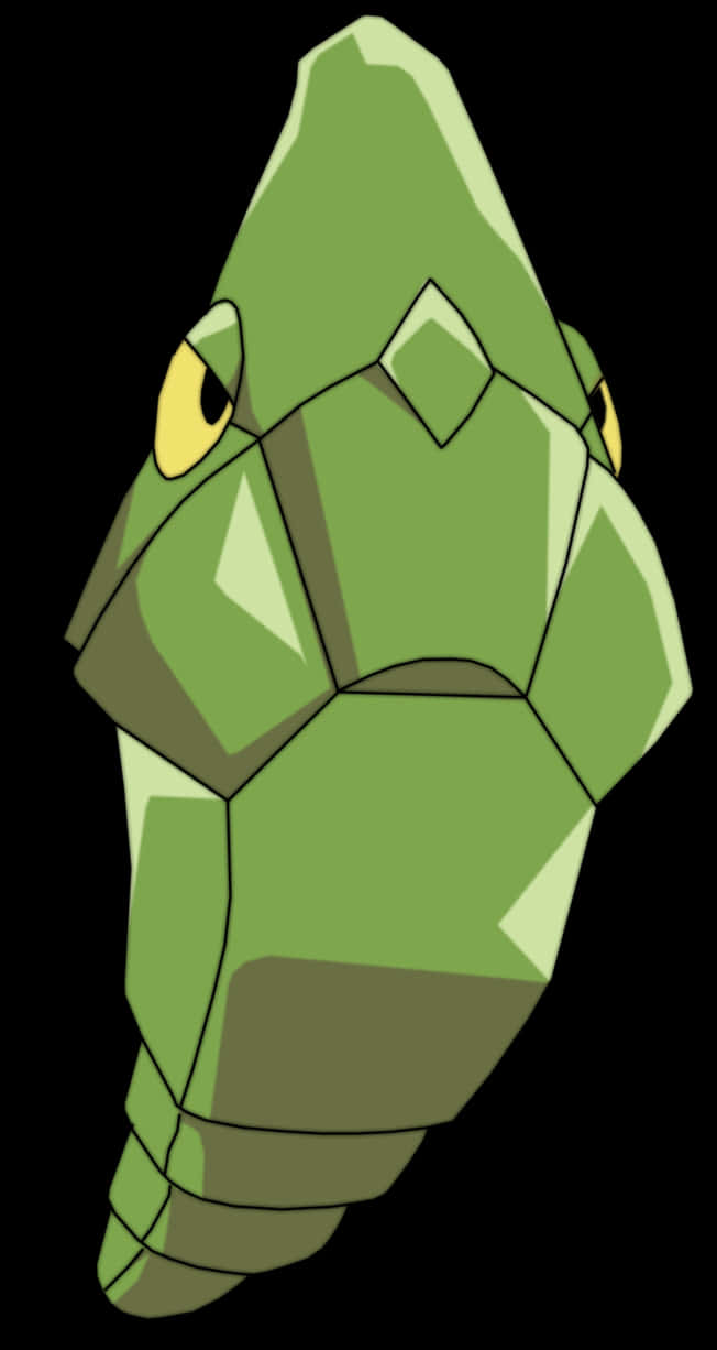 Fondode Pantalla Para Teléfono De Pokémon Metapod Verde. Fondo de pantalla