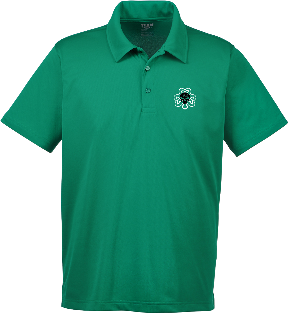 Download Green Polo Shirtwith Emblem | Wallpapers.com