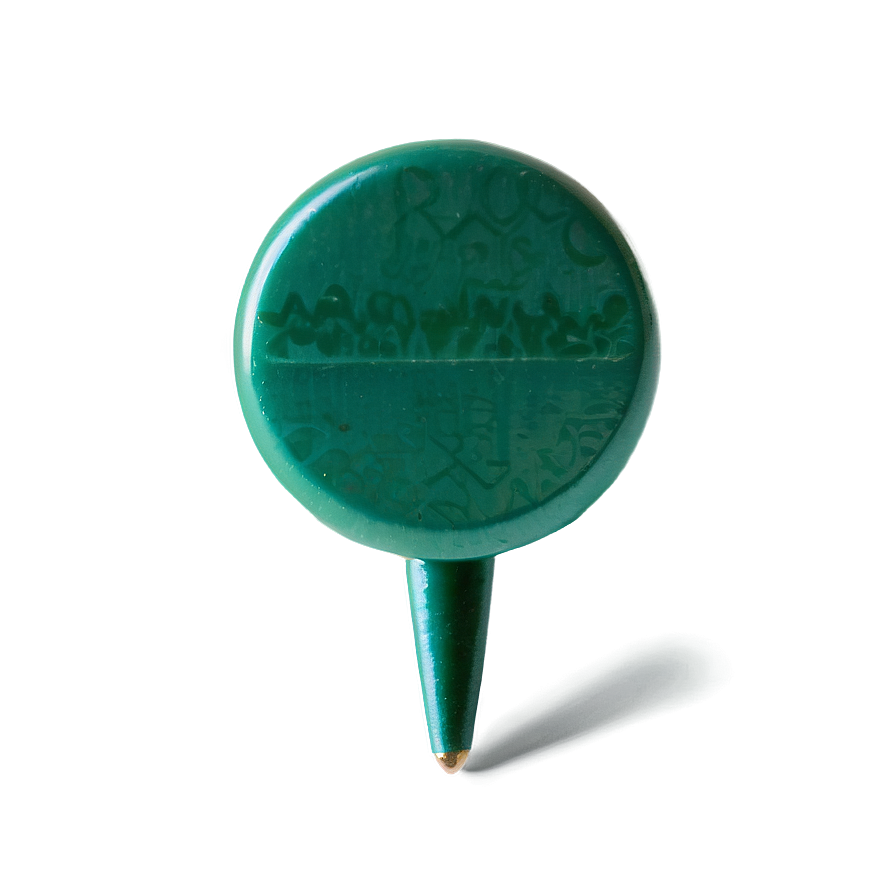 Green Push Pin Png Qwy PNG