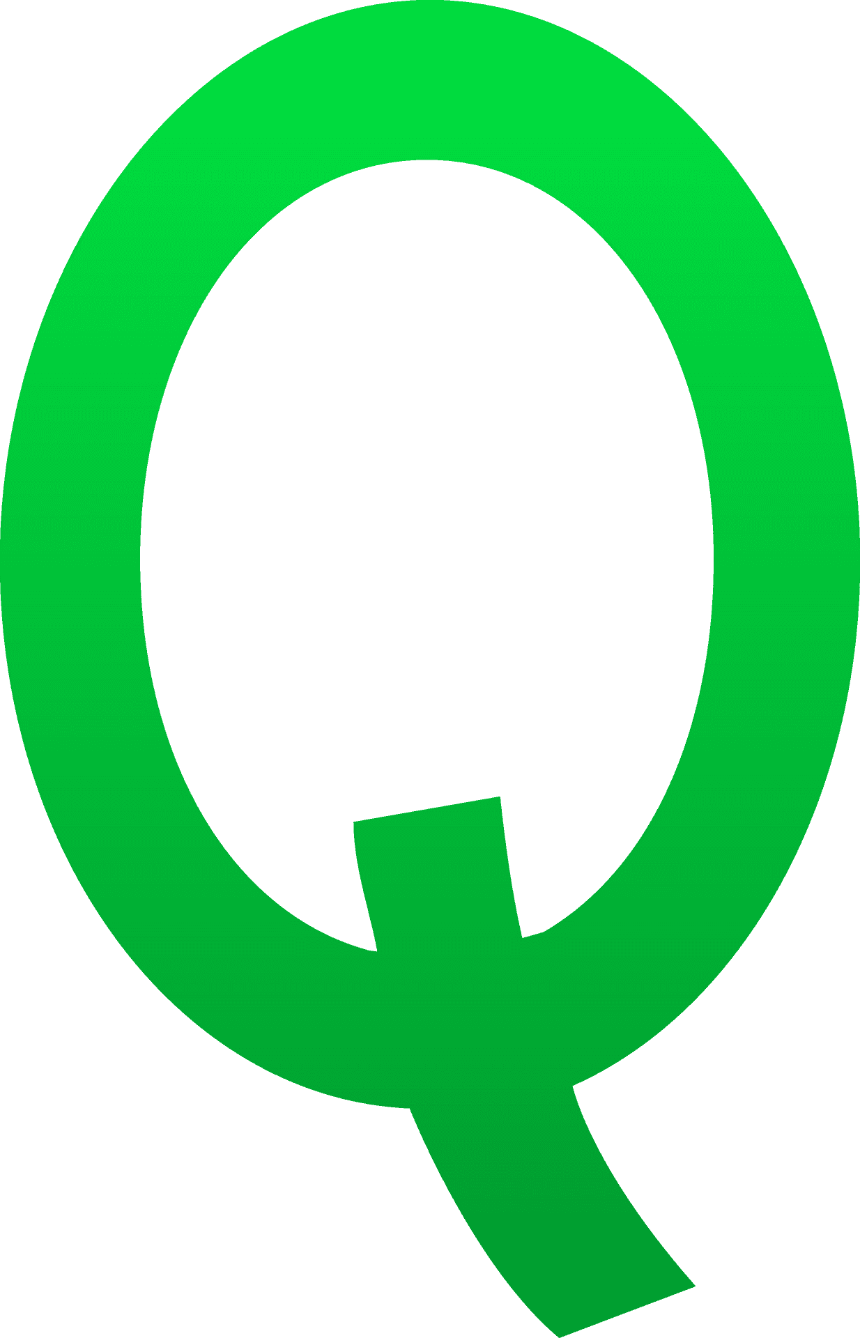 Green Q Logo PNG