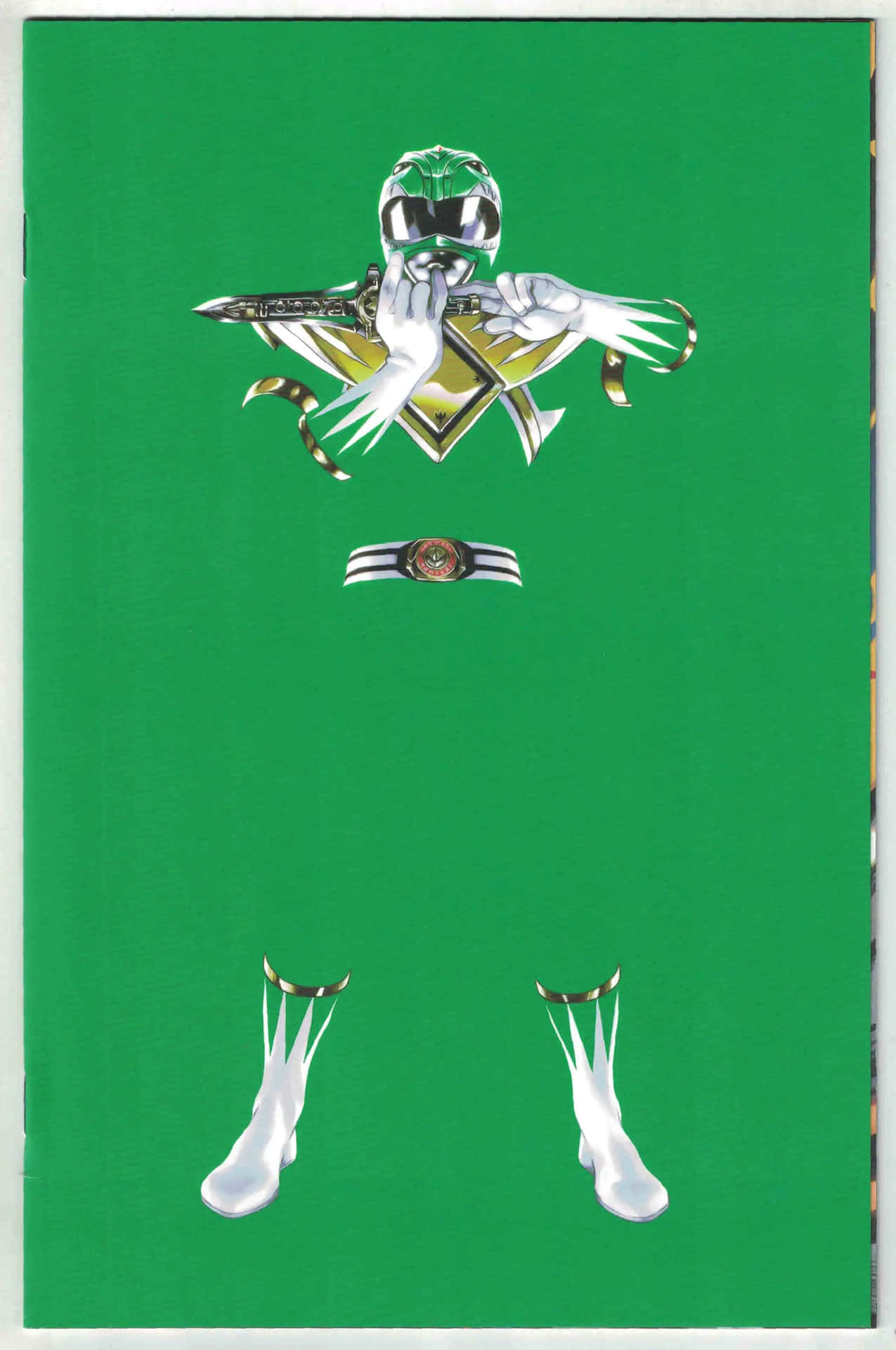 Green Ranger Costume Elements Wallpaper