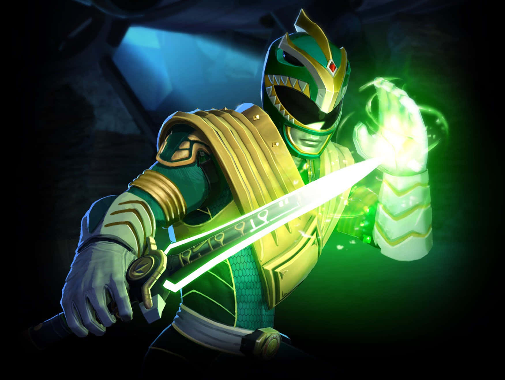 Green Ranger Power Glow Wallpaper