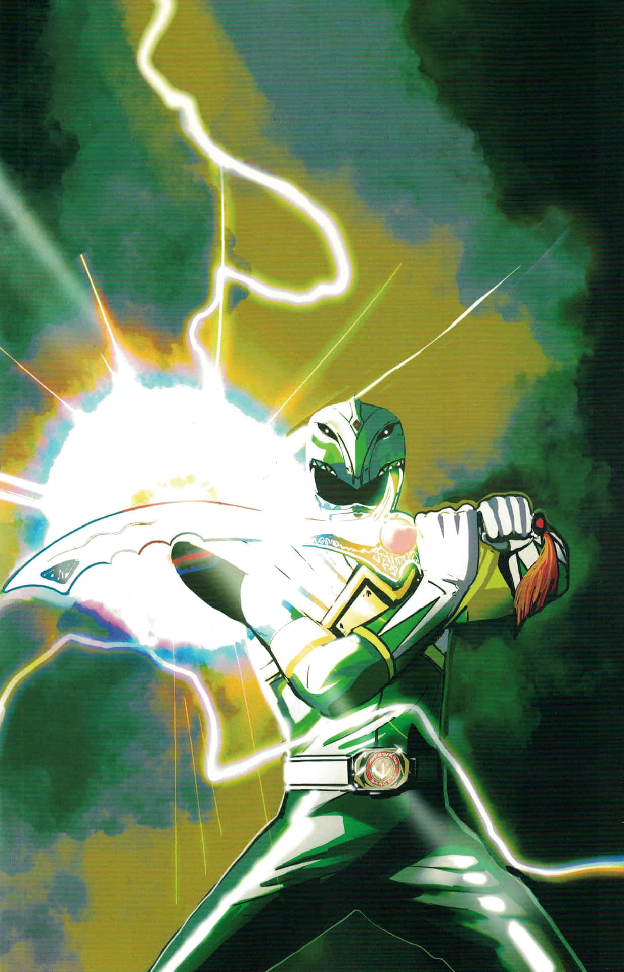 Green Ranger Power Lightning Wallpaper