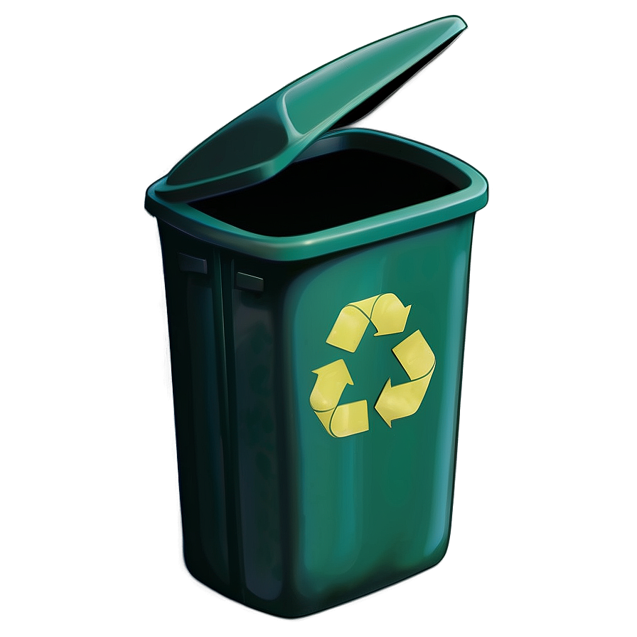 Green Recycle Bin Png Rdt79 PNG