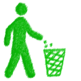 Green Recycle Sign Pictogram PNG