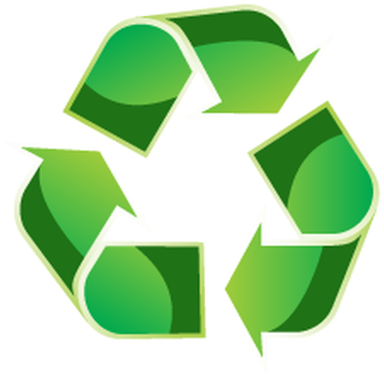 Green Recycle Symbol Graphic PNG