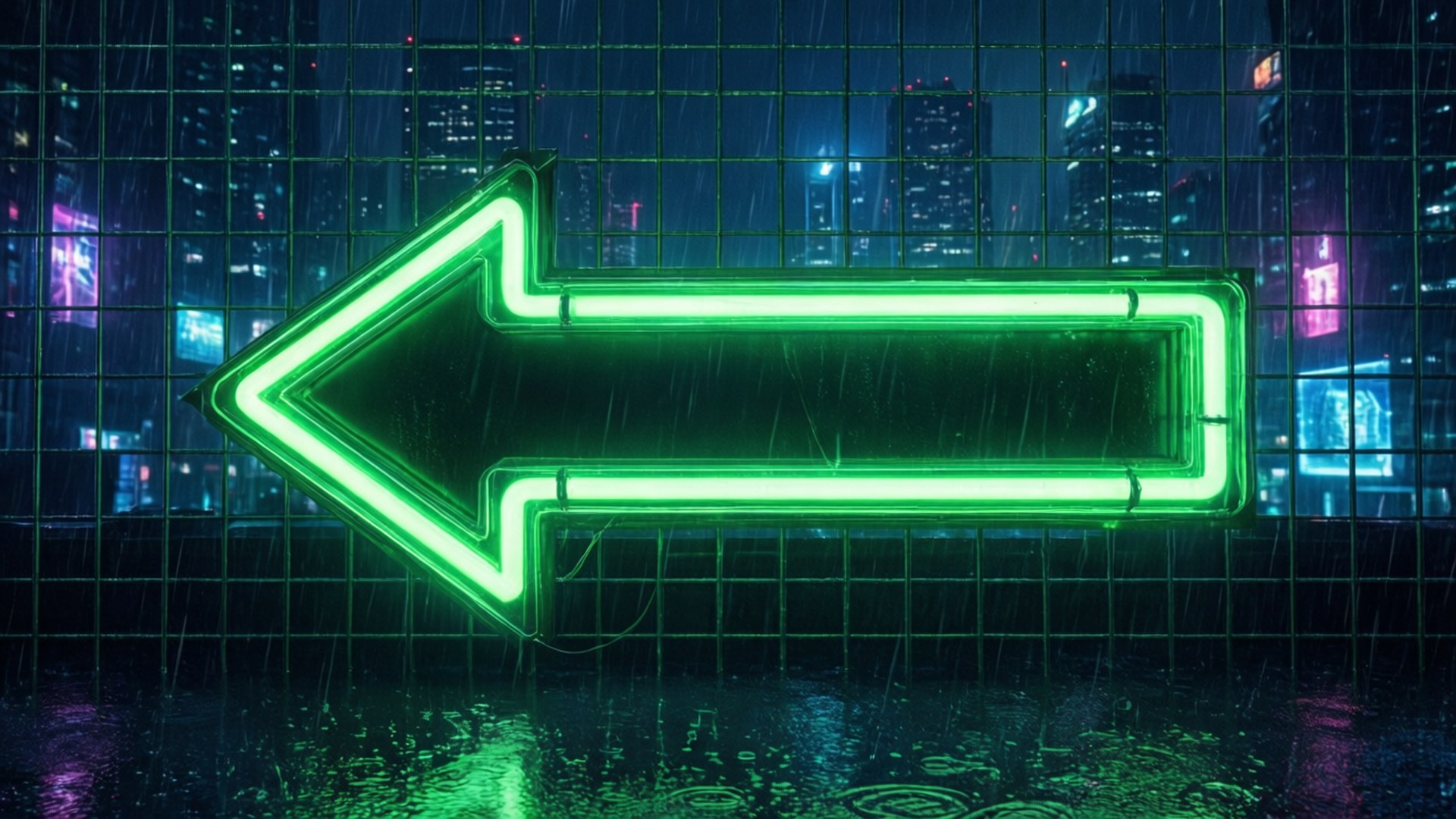 Grüne Umkehrung Wallpaper