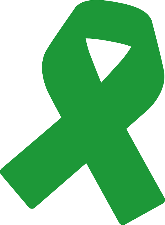 Green Ribbon Awareness Symbol PNG