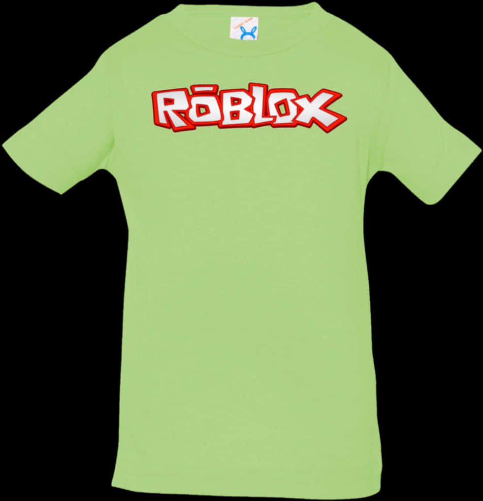 Green Roblox Logo T Shirt PNG