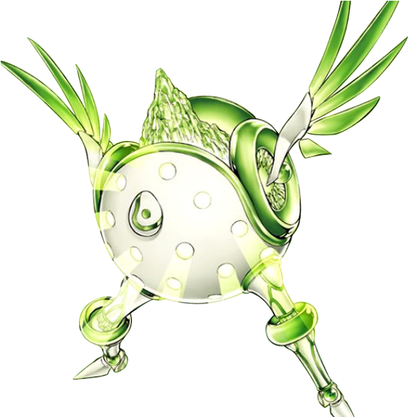 Green Robot Crab Illustration PNG