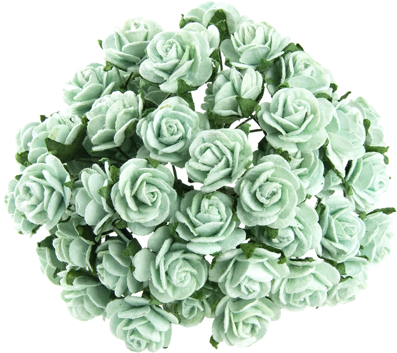 Green Rose Bouquet Floral Design PNG