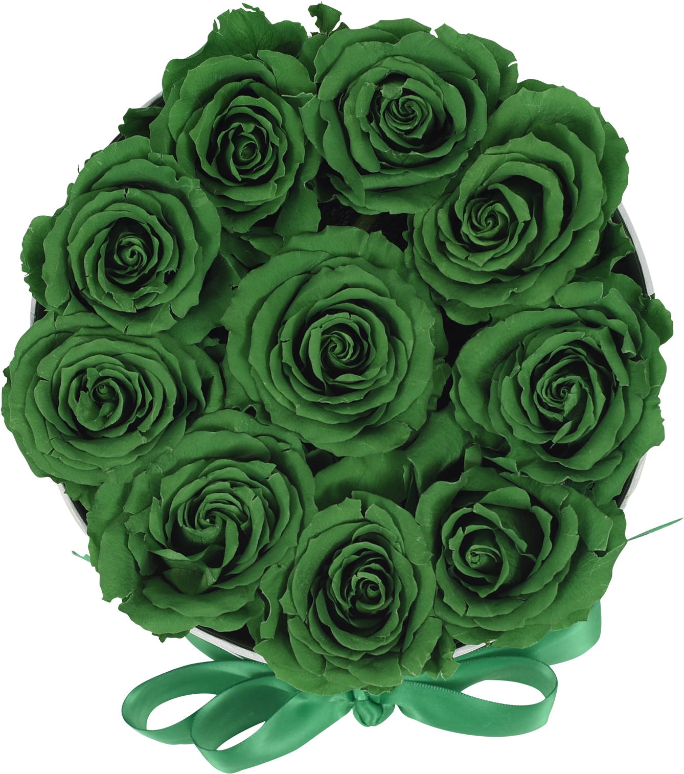 Green Roses Bouquet PNG