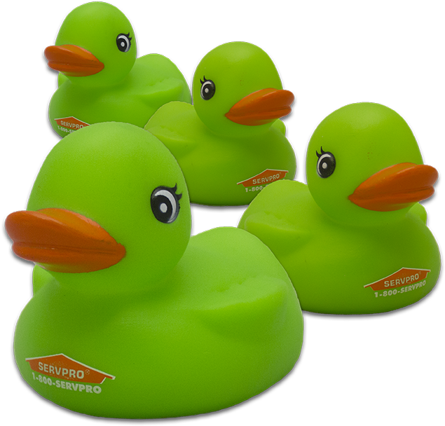 Green Rubber Ducks Branded Promotional Items.png PNG