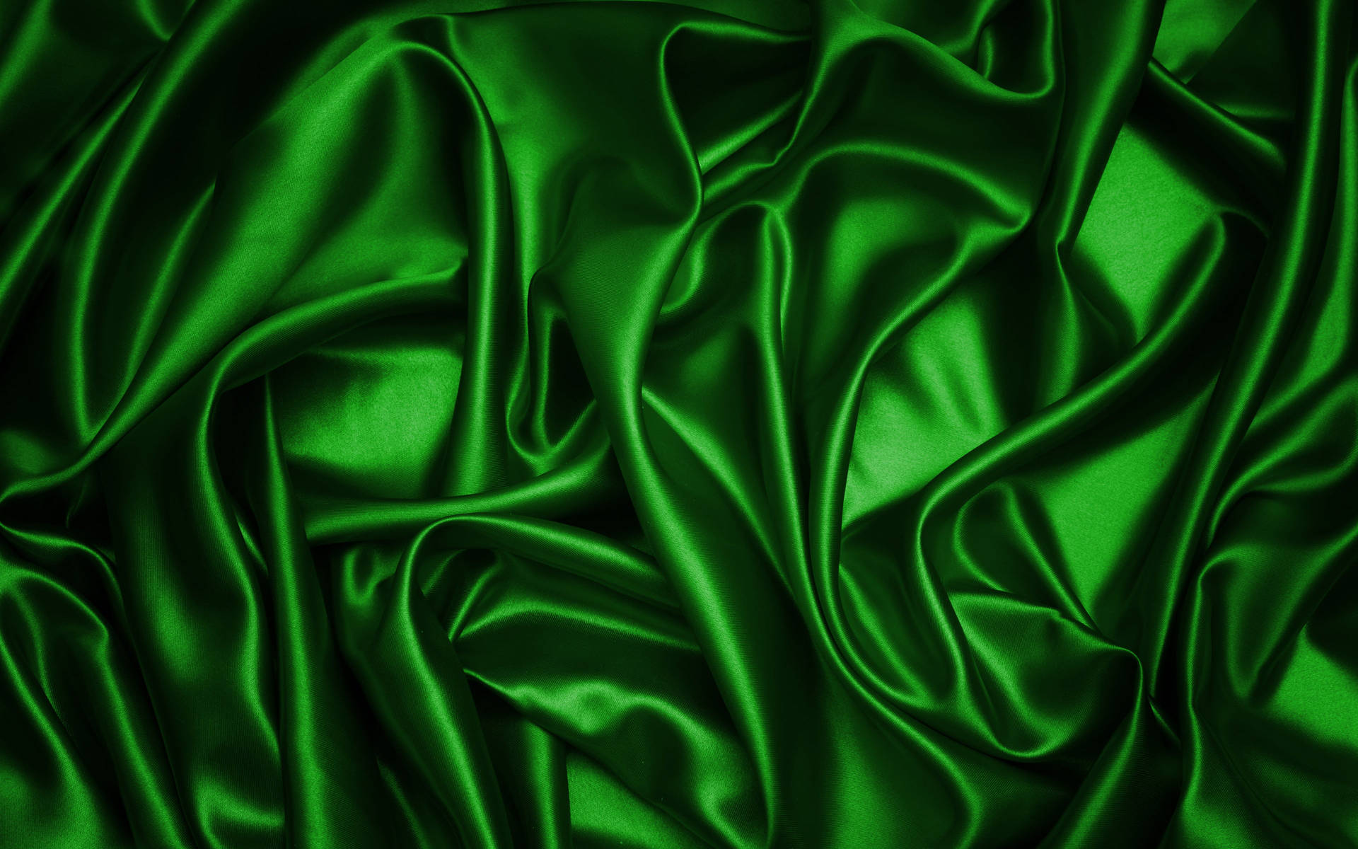 Green Satin Backdrop Picture