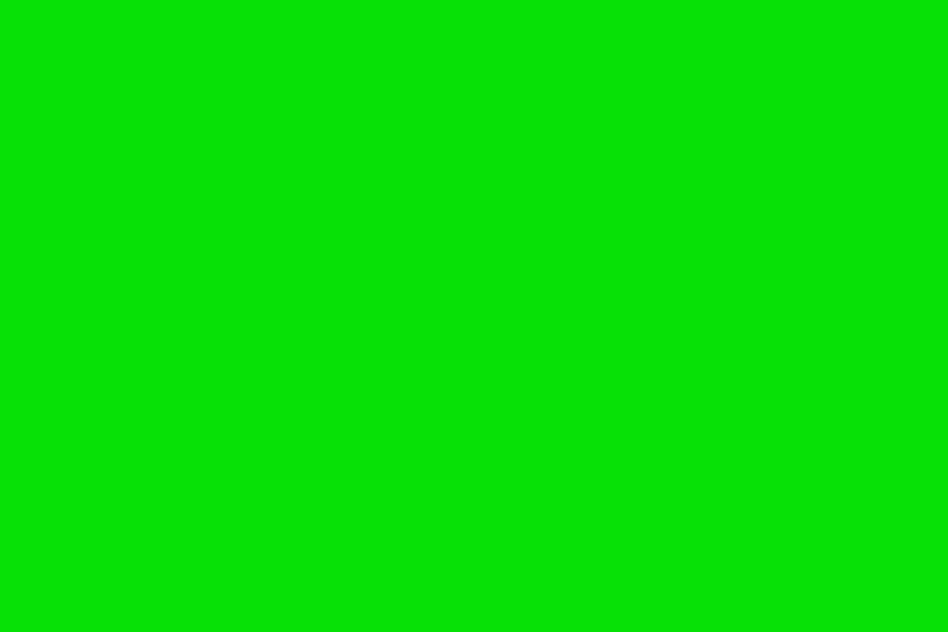 a green screen with a white background
