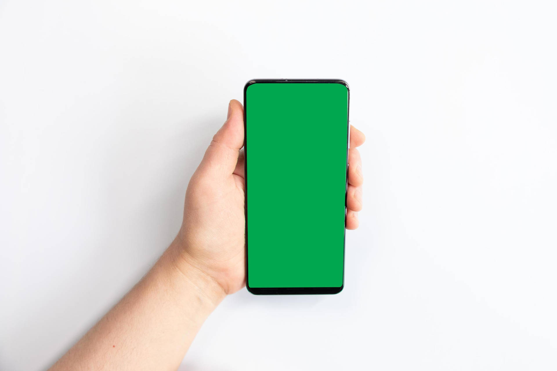 Green Screen Phone Vertical