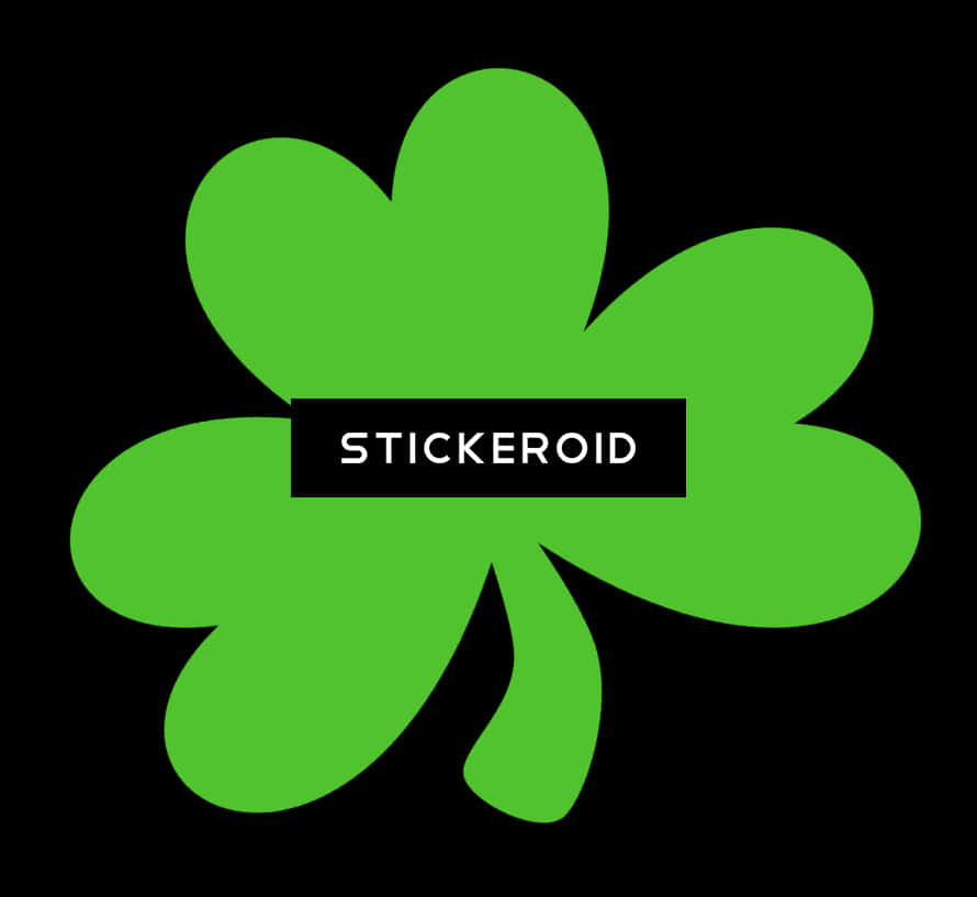 Green Shamrock Graphic PNG