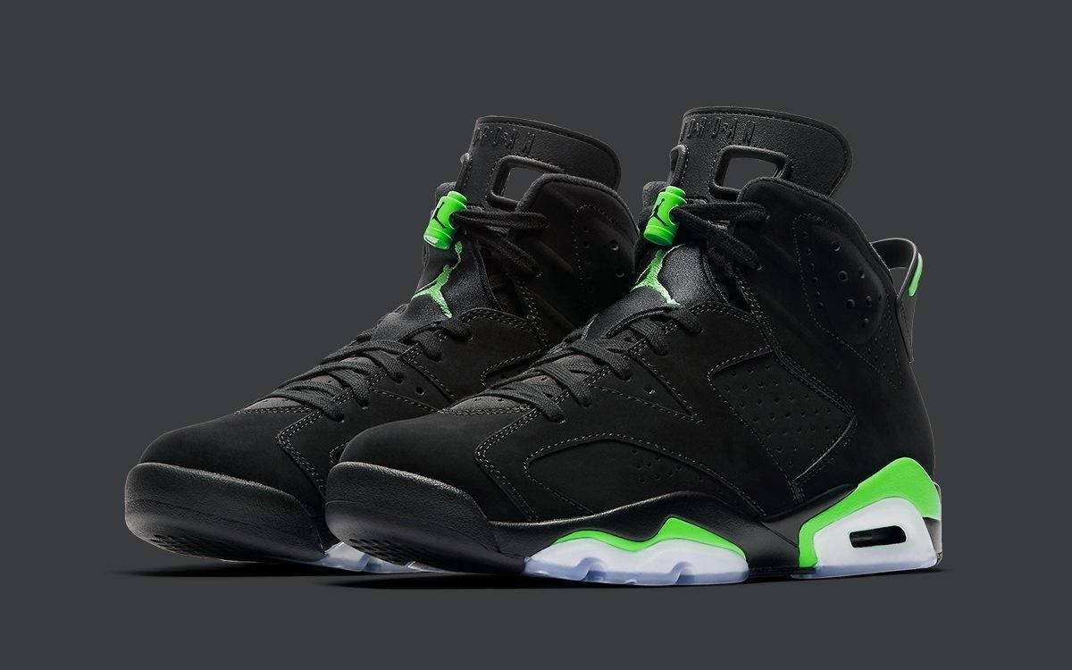 Black And Green Shoes Wallpaper