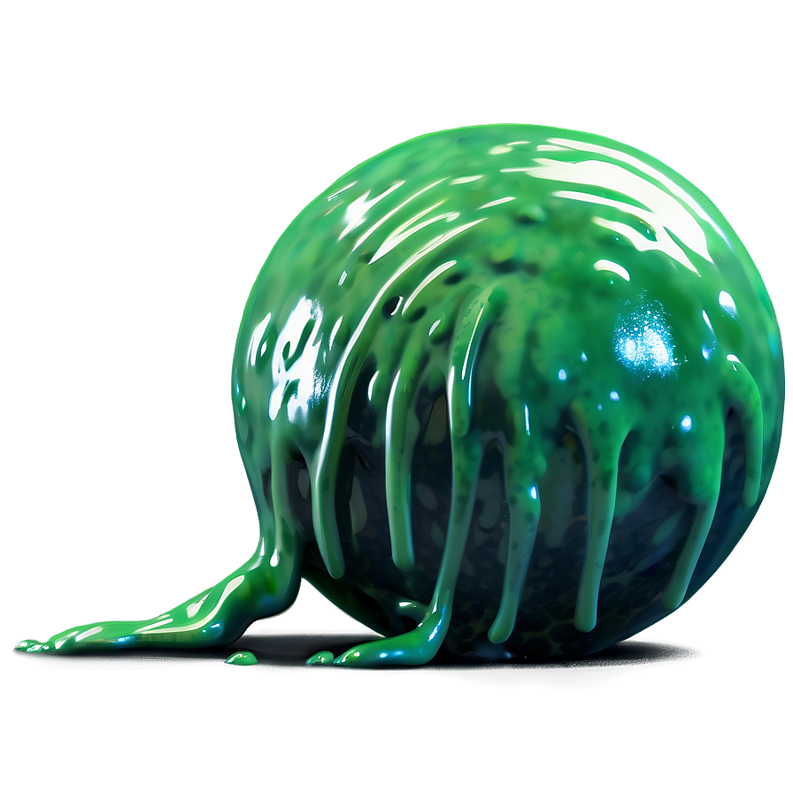 Green Slime Ball Png 98 PNG