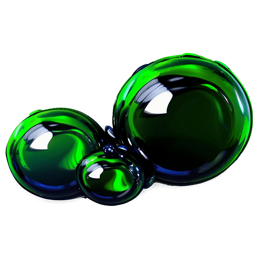 Green Slime Bubble Png 06272024 PNG