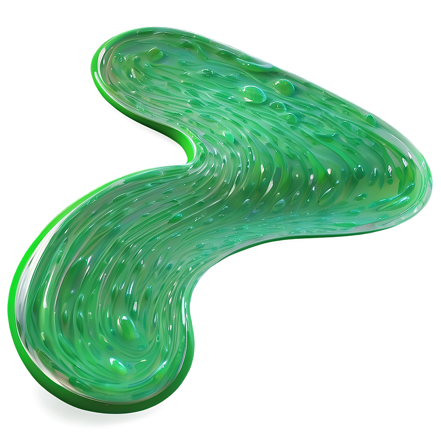Green Slime Wave Png Uke PNG