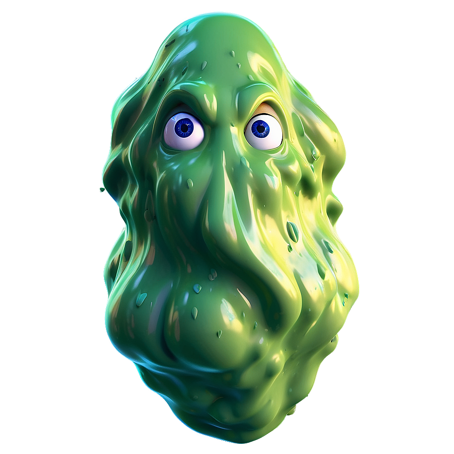 Green Slime Whirl Png 6 PNG
