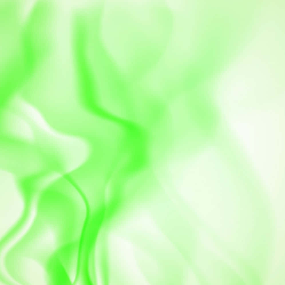 Thick, Elegant Smoke Against an Emerald Background
