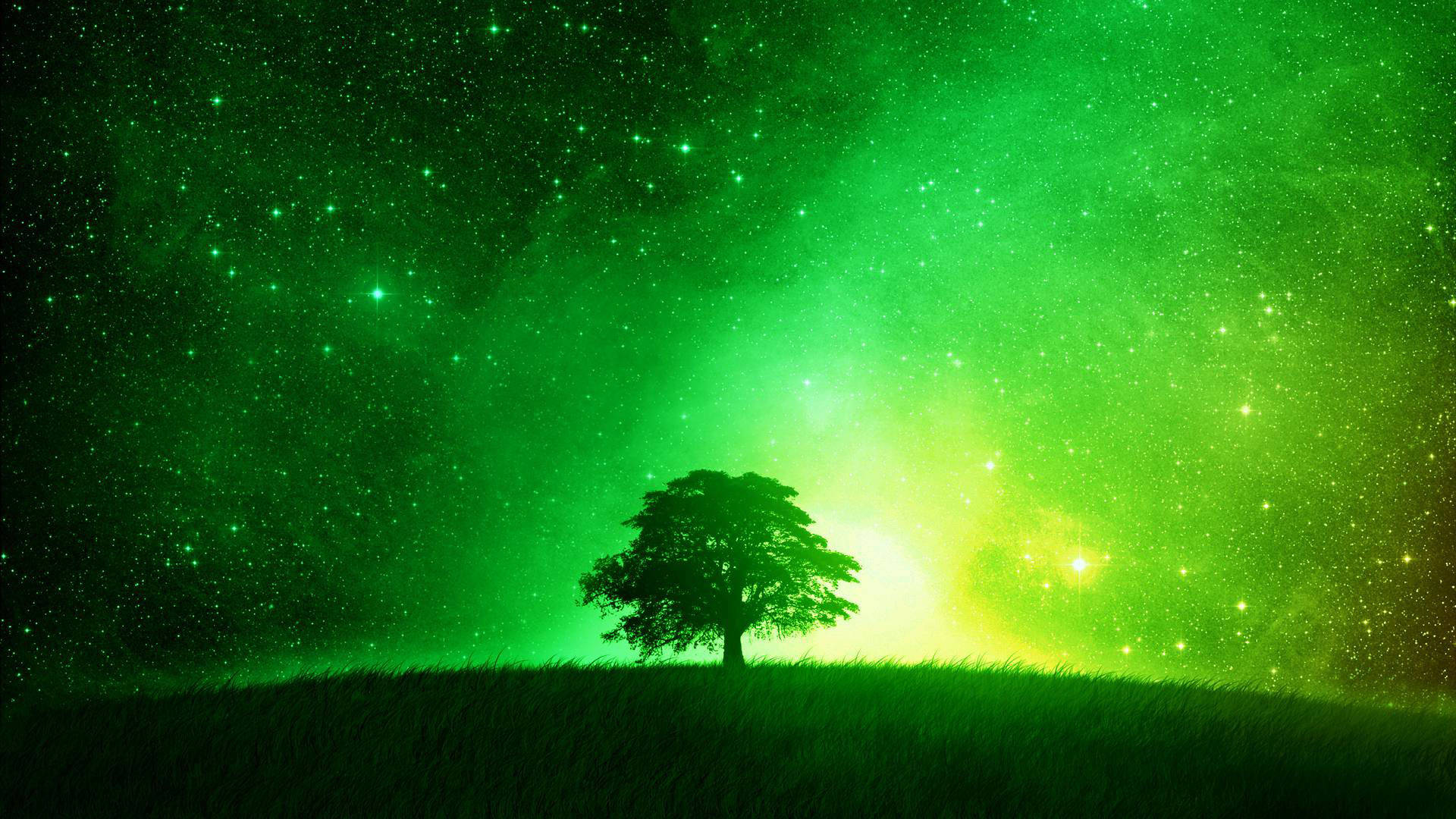 Green Nebula galaxy space stars HD phone wallpaper  Peakpx